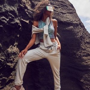 KORAL, Brink Dive Sweatpants - Iridescent White BRAND NEW WITH TAGS